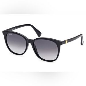 NWT MaxMara Prism Black Sunglasses